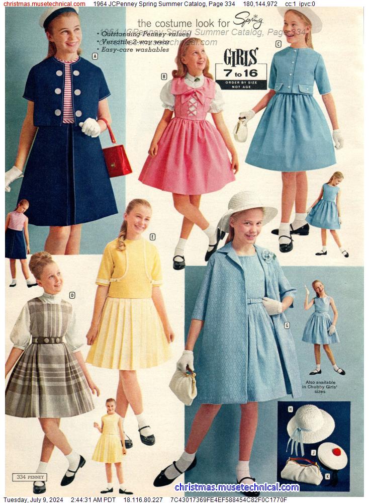 1964 JCPenney Spring Summer Catalog, Page 334
