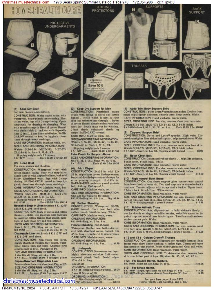 1976 Sears Spring Summer Catalog, Page 978