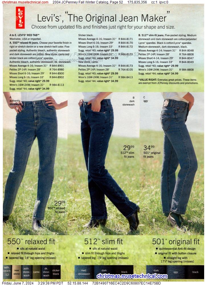 2004 JCPenney Fall Winter Catalog, Page 52