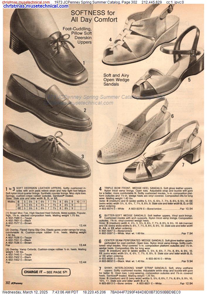 1973 JCPenney Spring Summer Catalog, Page 302