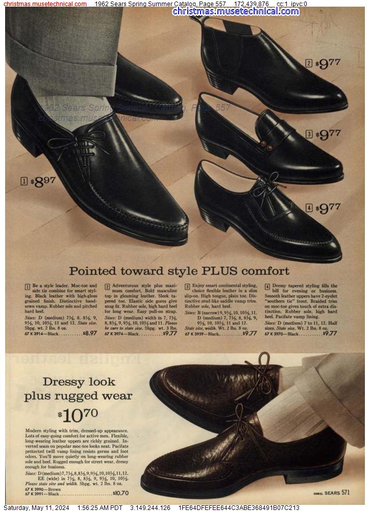 1962 Sears Spring Summer Catalog, Page 557