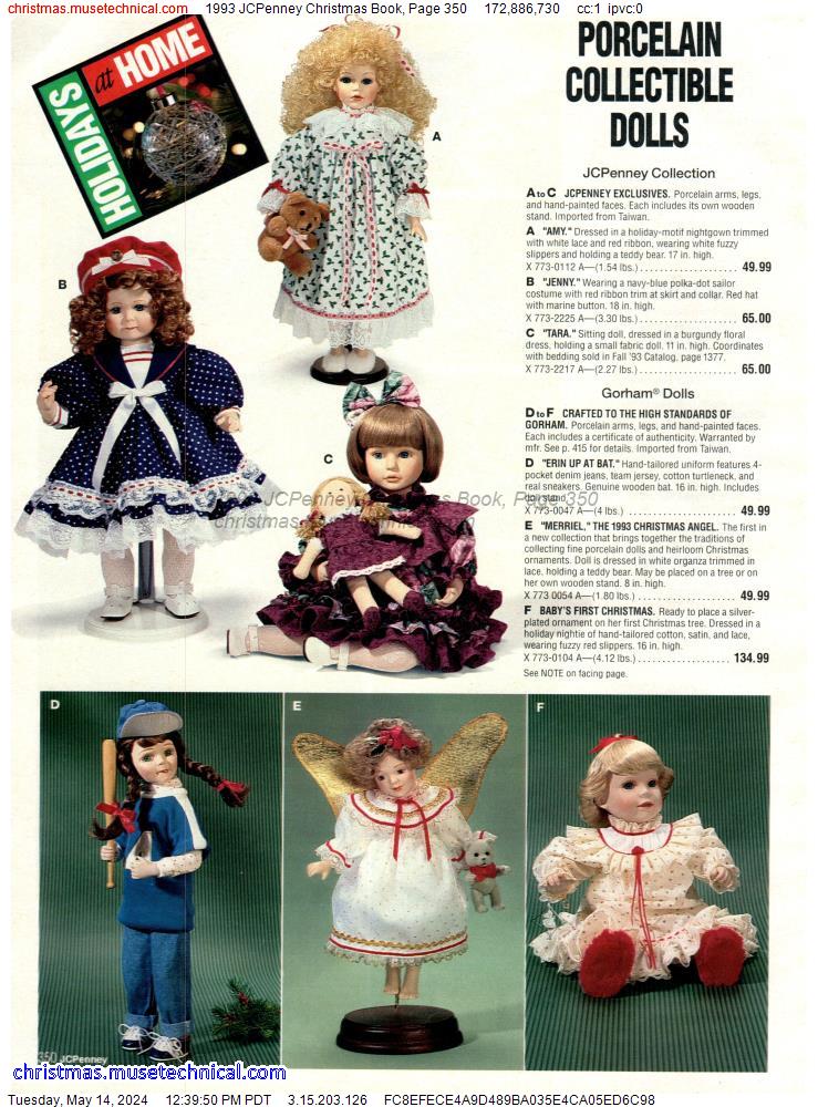 1993 JCPenney Christmas Book, Page 350