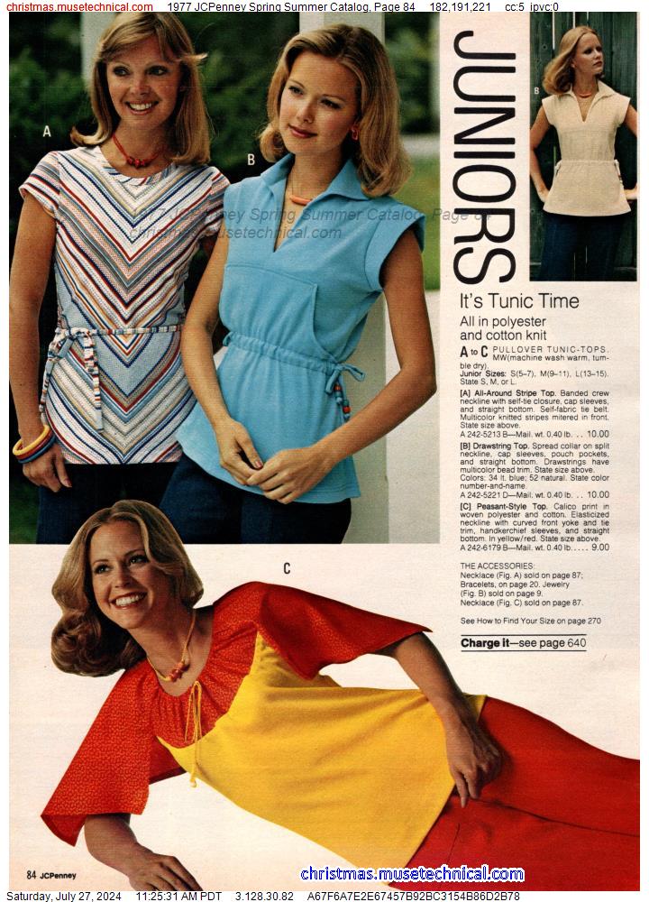 1977 JCPenney Spring Summer Catalog, Page 84