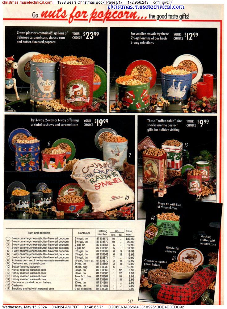 1988 Sears Christmas Book, Page 517