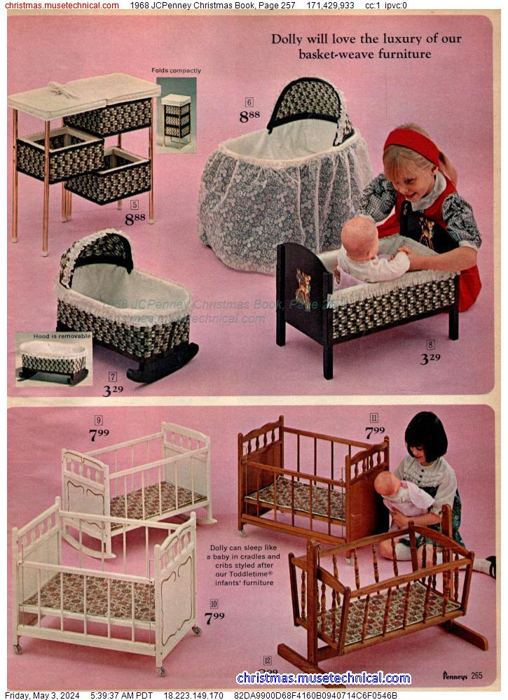 1968 JCPenney Christmas Book, Page 257