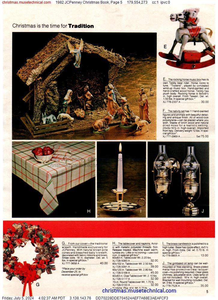 1982 JCPenney Christmas Book, Page 5