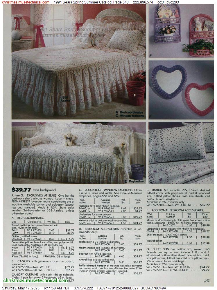 1991 Sears Spring Summer Catalog, Page 543