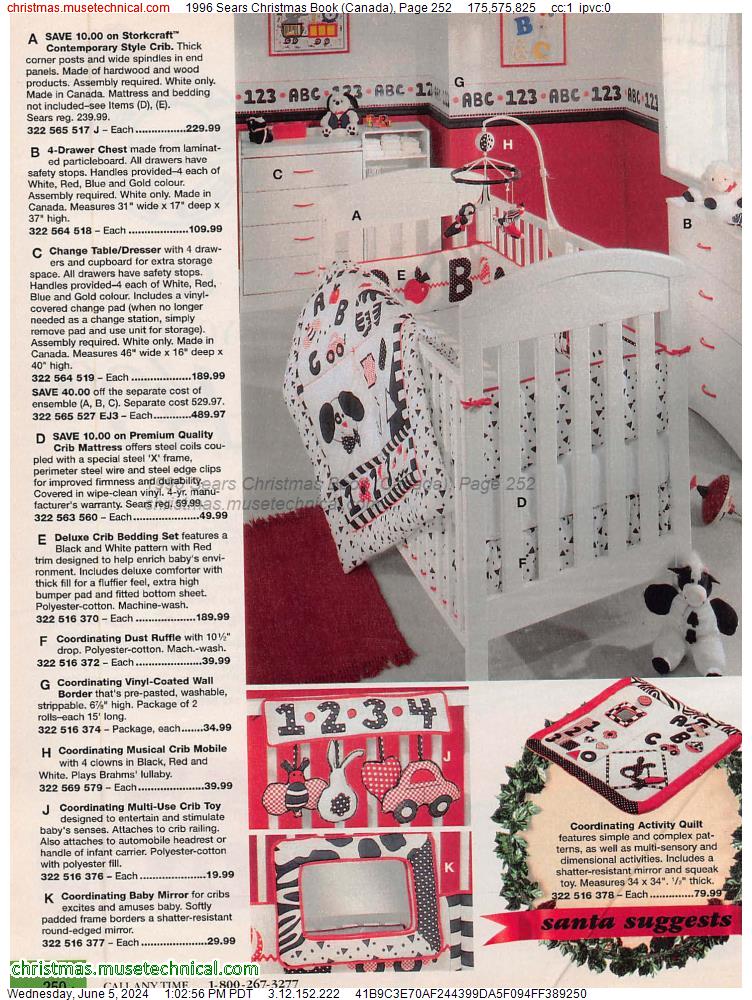 1996 Sears Christmas Book (Canada), Page 252