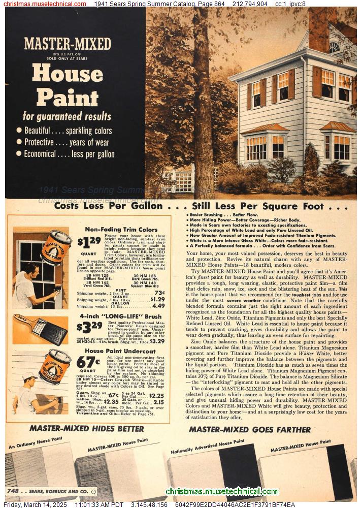 1941 Sears Spring Summer Catalog, Page 864