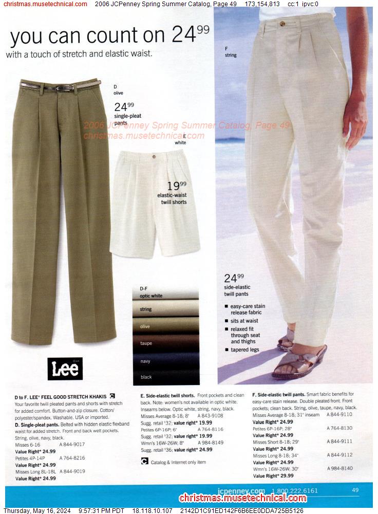 2006 JCPenney Spring Summer Catalog, Page 49