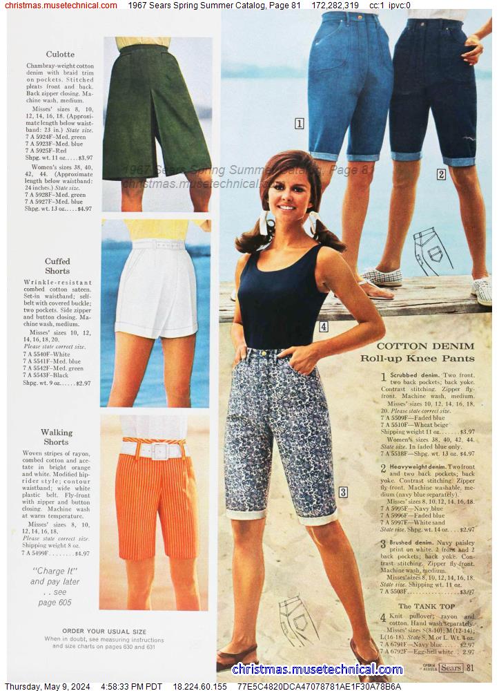 1967 Sears Spring Summer Catalog, Page 81