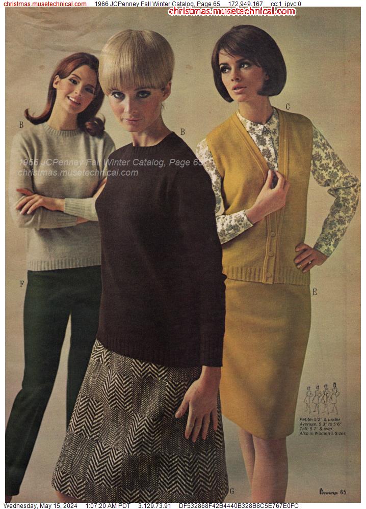1966 JCPenney Fall Winter Catalog, Page 65