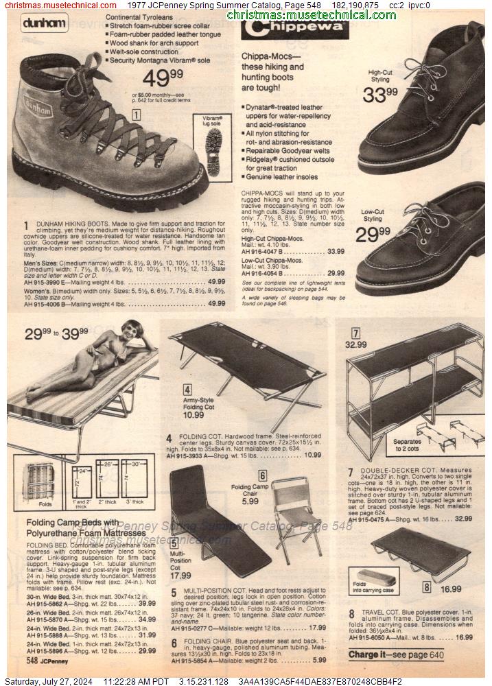 1977 JCPenney Spring Summer Catalog, Page 548