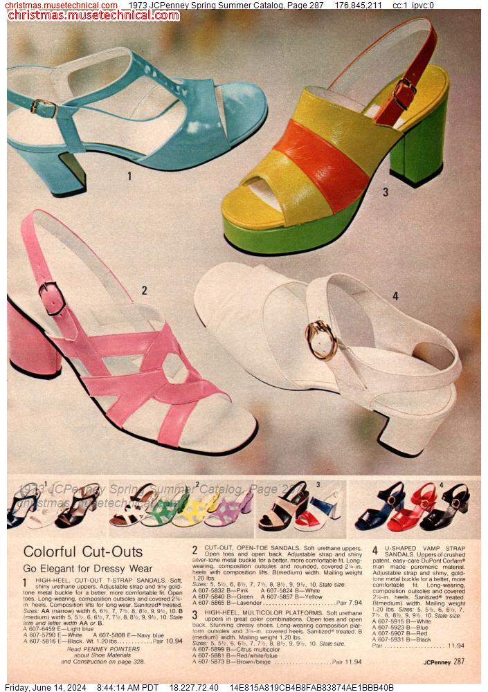 1973 JCPenney Spring Summer Catalog, Page 287