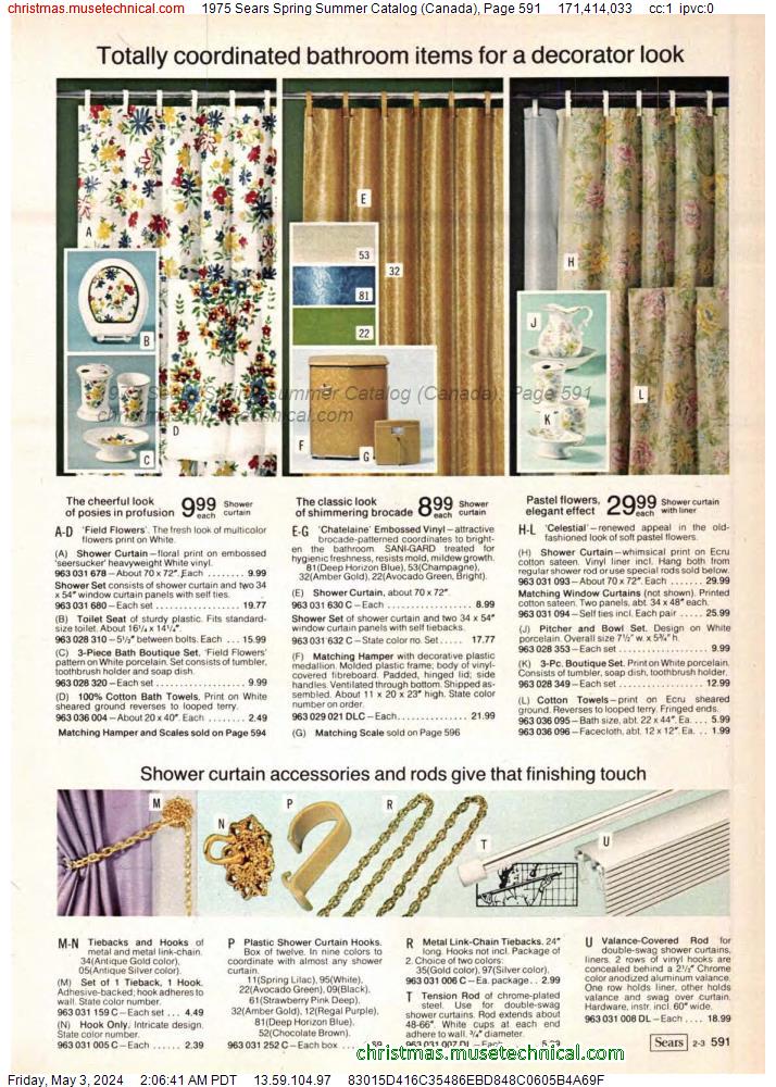1975 Sears Spring Summer Catalog (Canada), Page 591