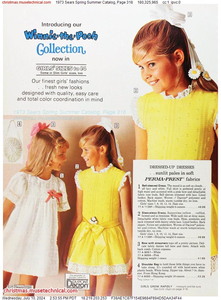 1973 Sears Spring Summer Catalog, Page 318