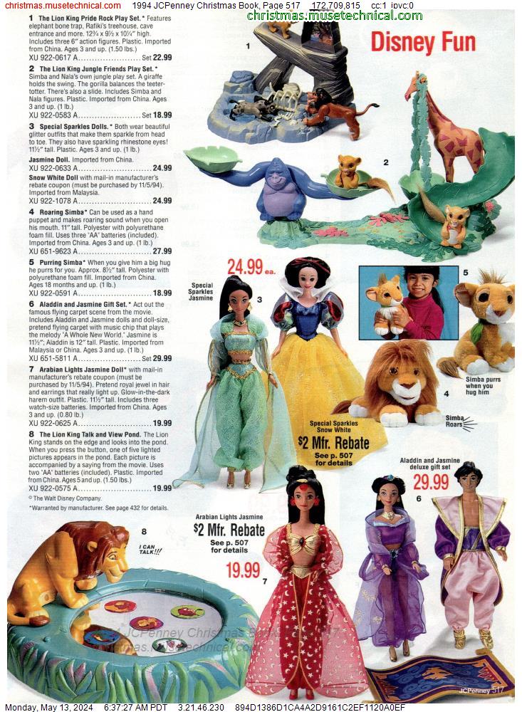 1994 JCPenney Christmas Book, Page 517