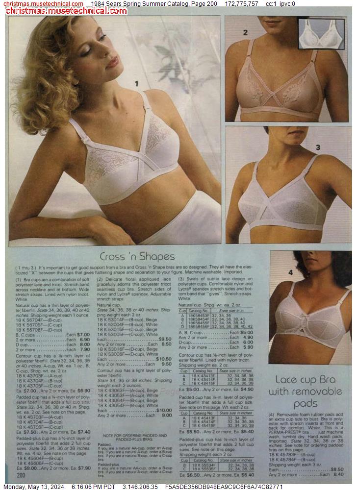 1984 Sears Spring Summer Catalog, Page 200