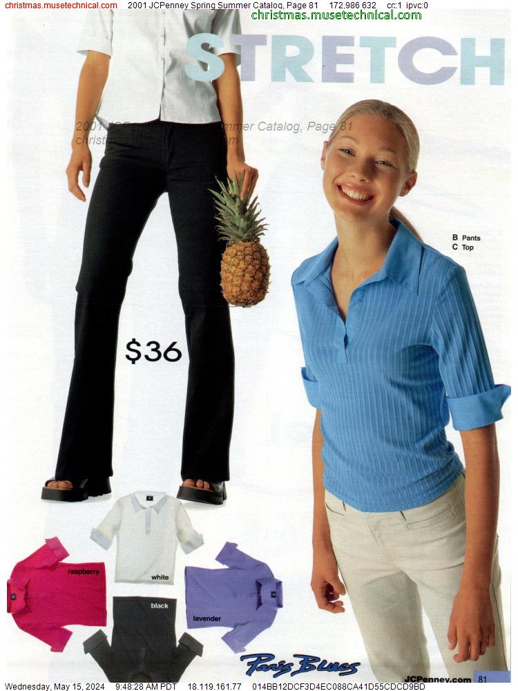 2001 JCPenney Spring Summer Catalog, Page 81