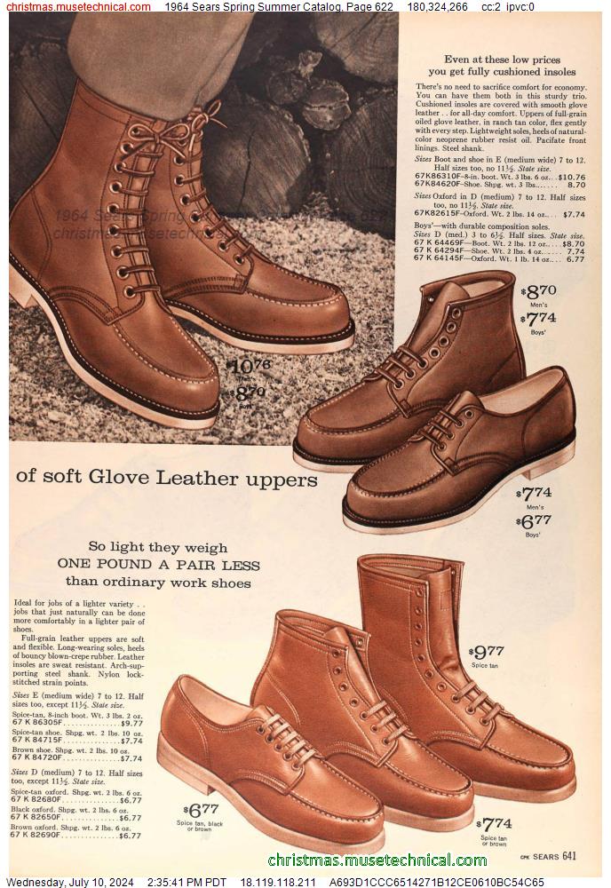 1964 Sears Spring Summer Catalog, Page 622