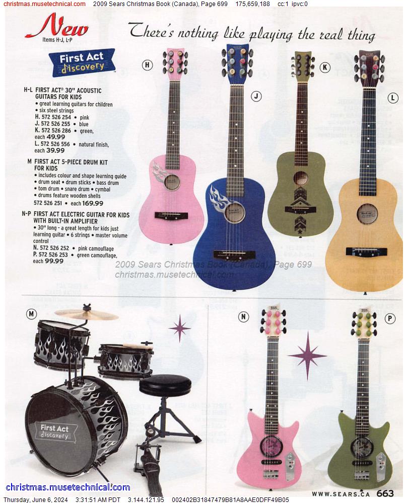 2009 Sears Christmas Book (Canada), Page 699