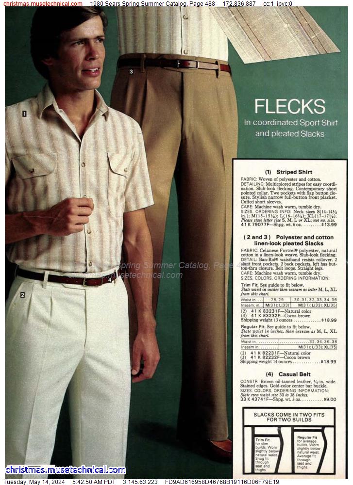 1980 Sears Spring Summer Catalog, Page 488