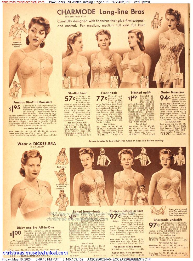 1942 Sears Fall Winter Catalog, Page 196