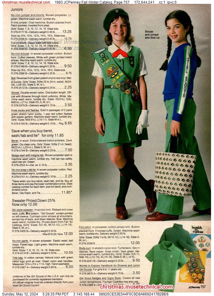 1983 JCPenney Fall Winter Catalog, Page 757
