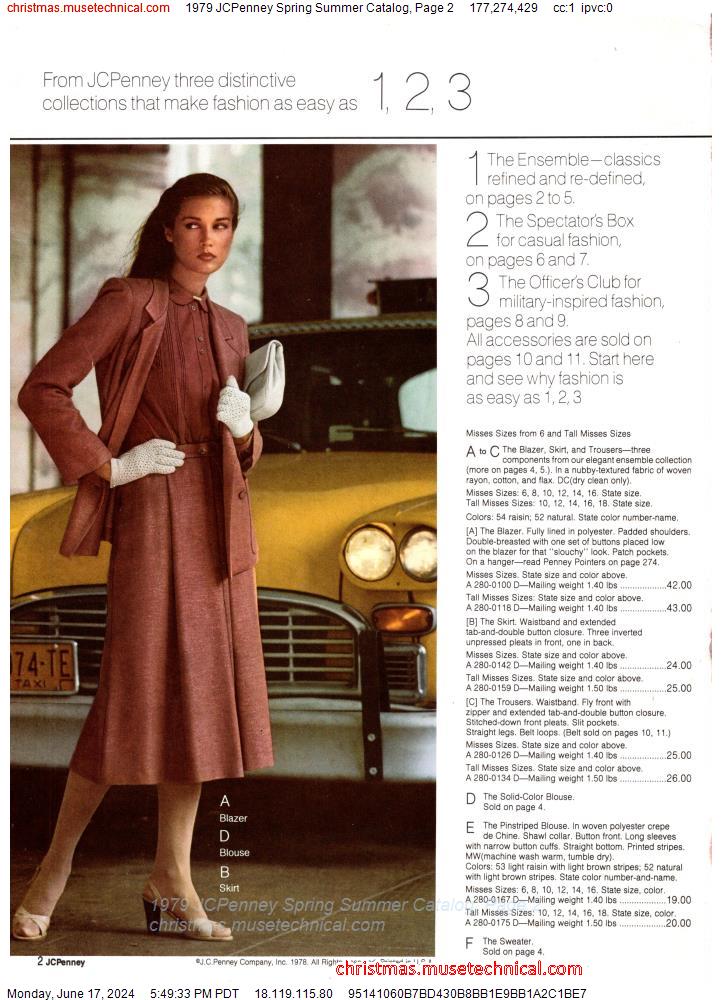 1979 JCPenney Spring Summer Catalog, Page 2