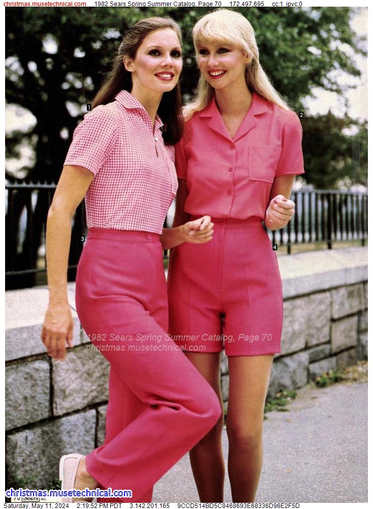 1982 Sears Spring Summer Catalog, Page 70