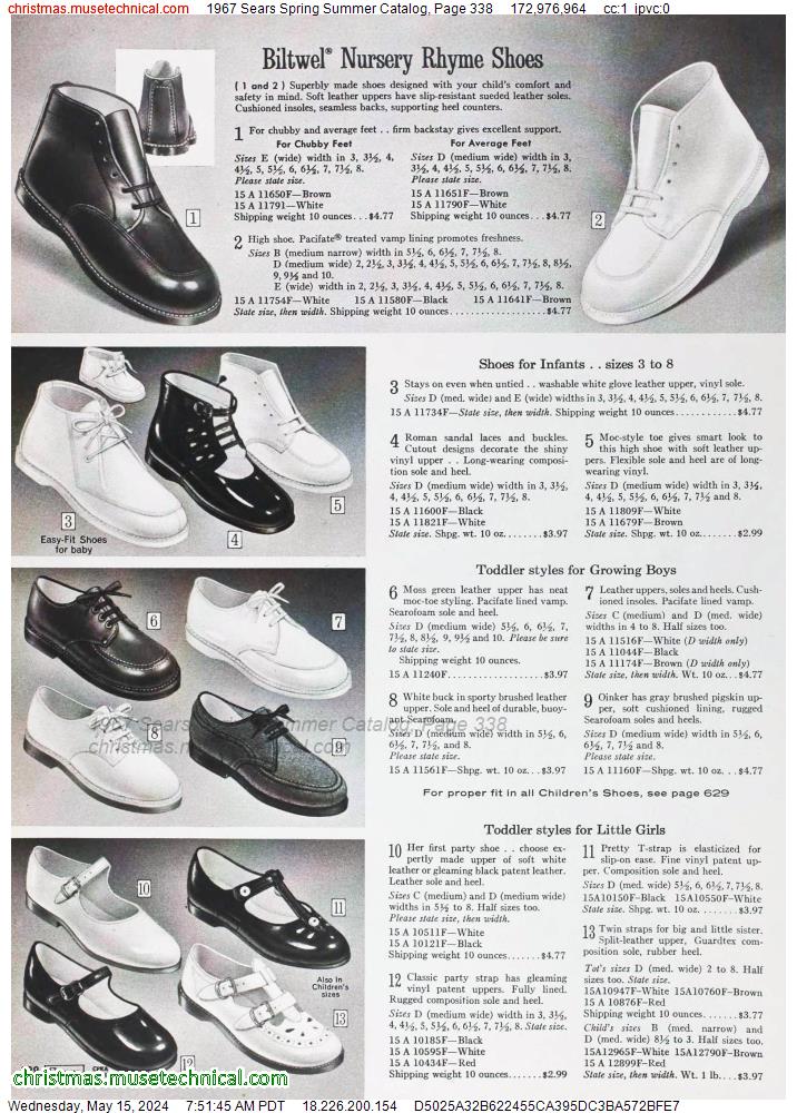 1967 Sears Spring Summer Catalog, Page 338