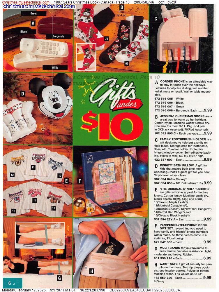 1997 Sears Christmas Book (Canada), Page 10