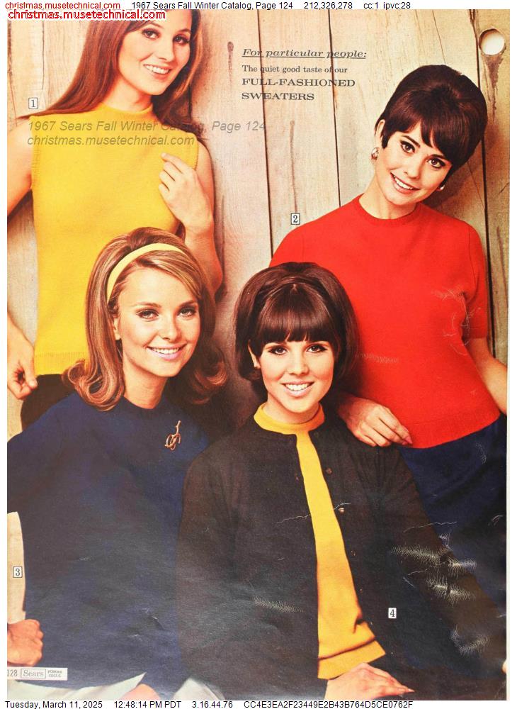 1967 Sears Fall Winter Catalog, Page 124