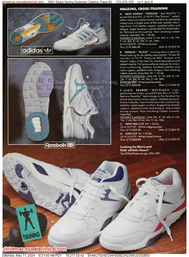 1991 Sears Spring Summer Catalog, Page 80