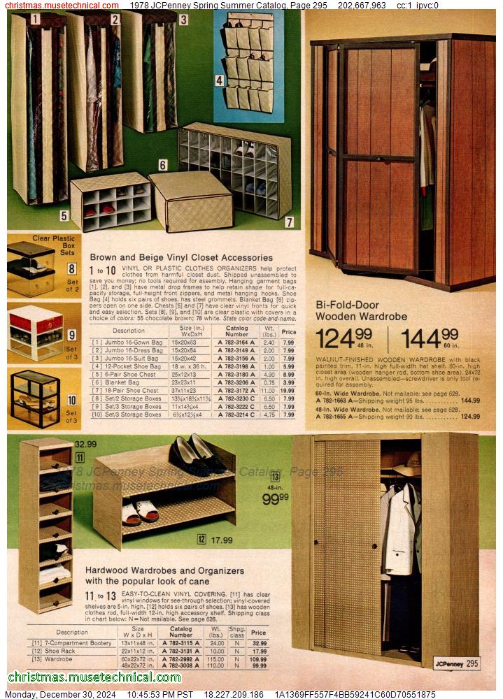 1978 JCPenney Spring Summer Catalog, Page 295