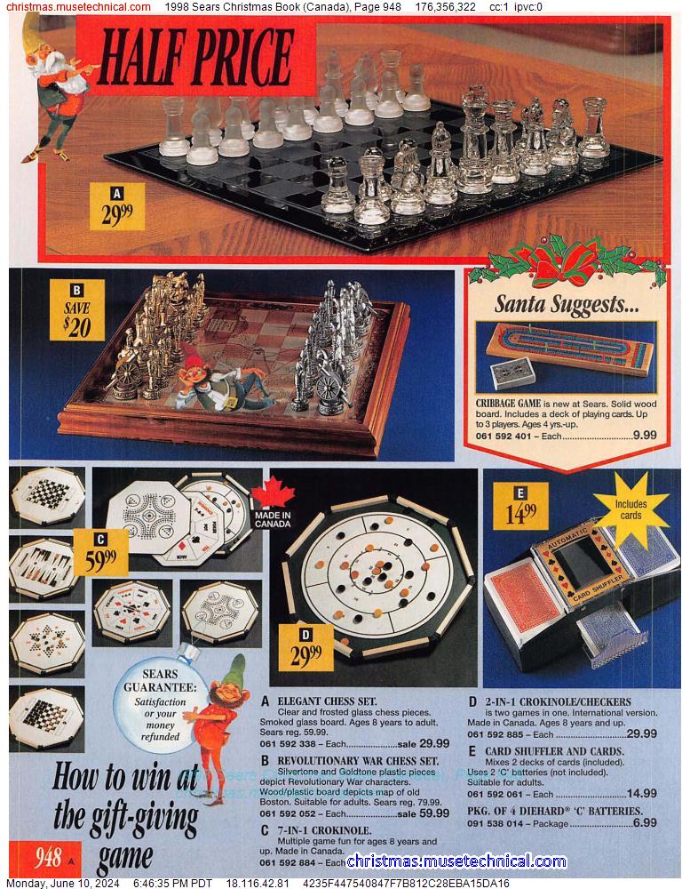 1998 Sears Christmas Book (Canada), Page 948