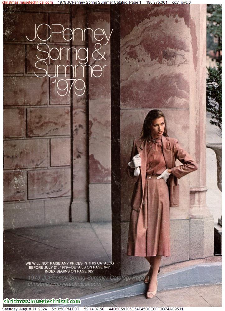 1979 JCPenney Spring Summer Catalog, Page 1