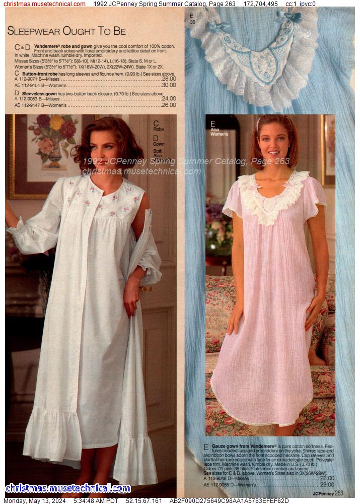 1992 JCPenney Spring Summer Catalog, Page 263