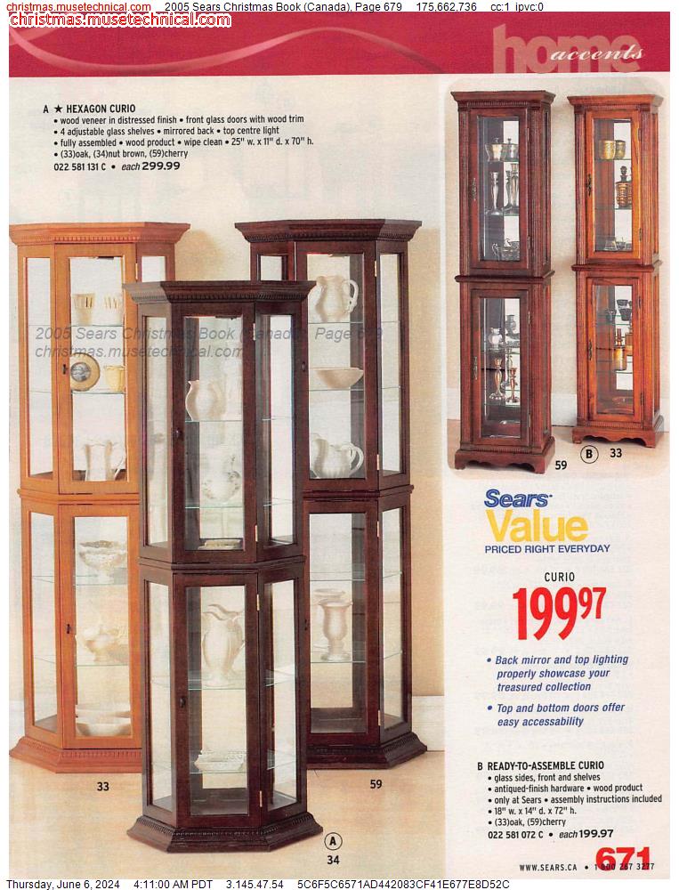 2005 Sears Christmas Book (Canada), Page 679