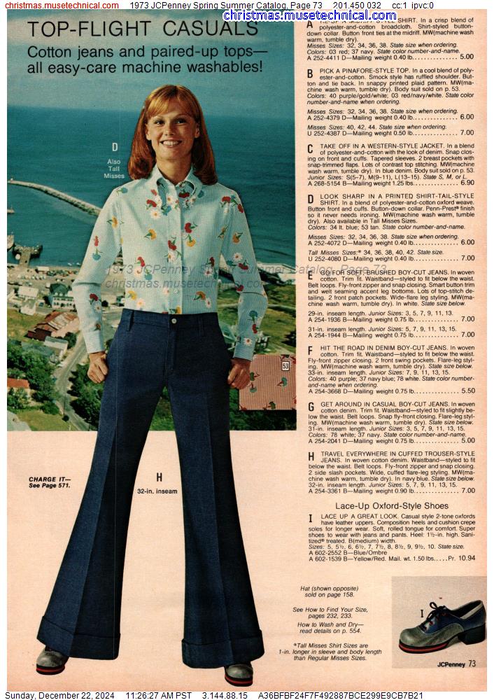 1973 JCPenney Spring Summer Catalog, Page 73