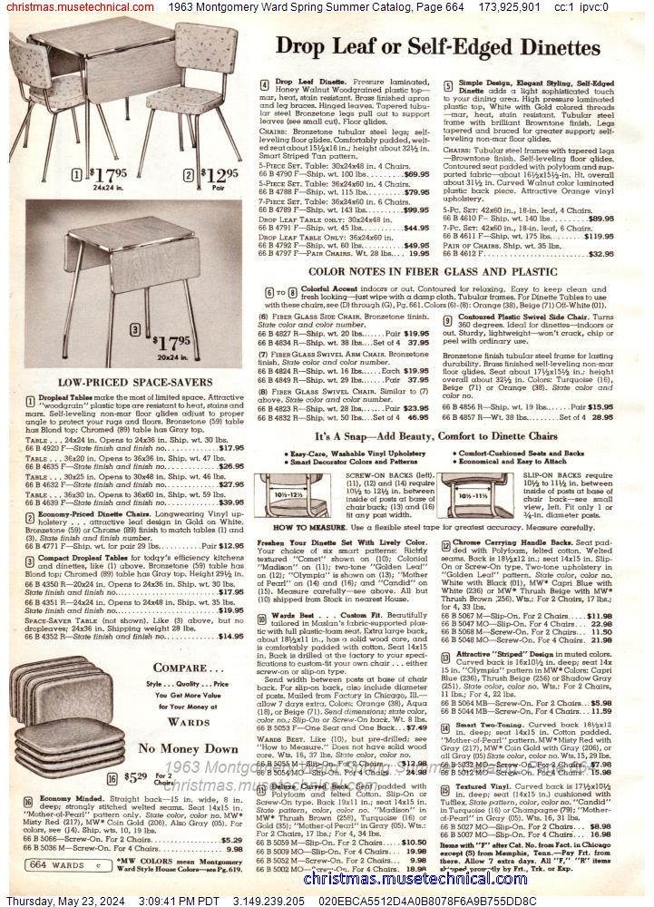 1963 Montgomery Ward Spring Summer Catalog, Page 664