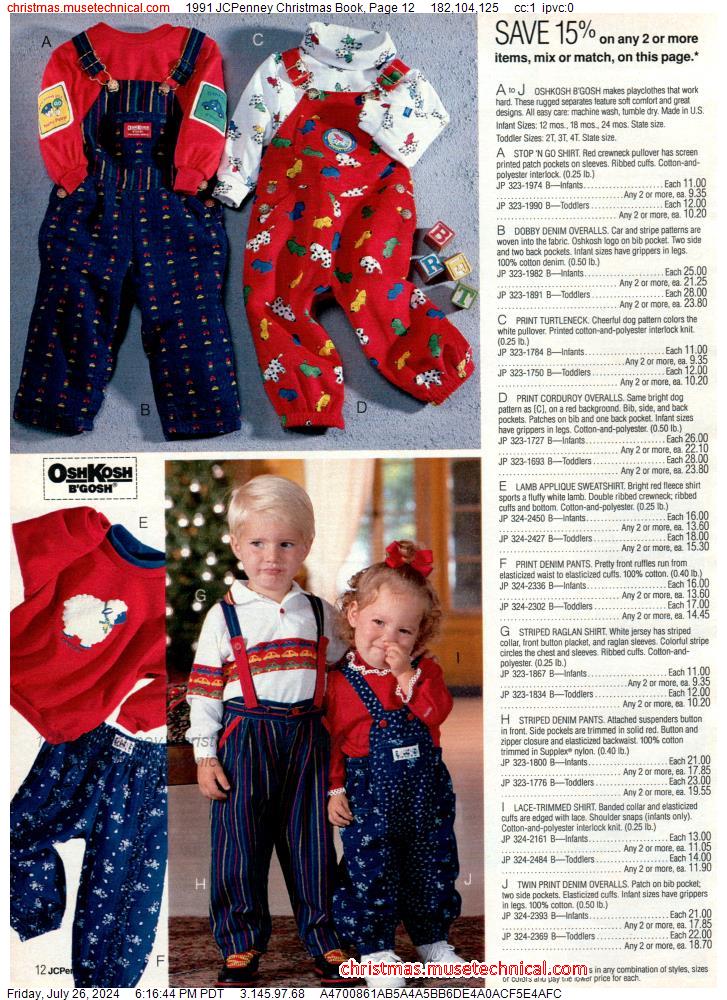 1991 JCPenney Christmas Book, Page 12