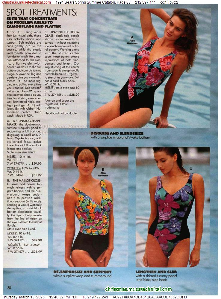 1991 Sears Spring Summer Catalog, Page 88