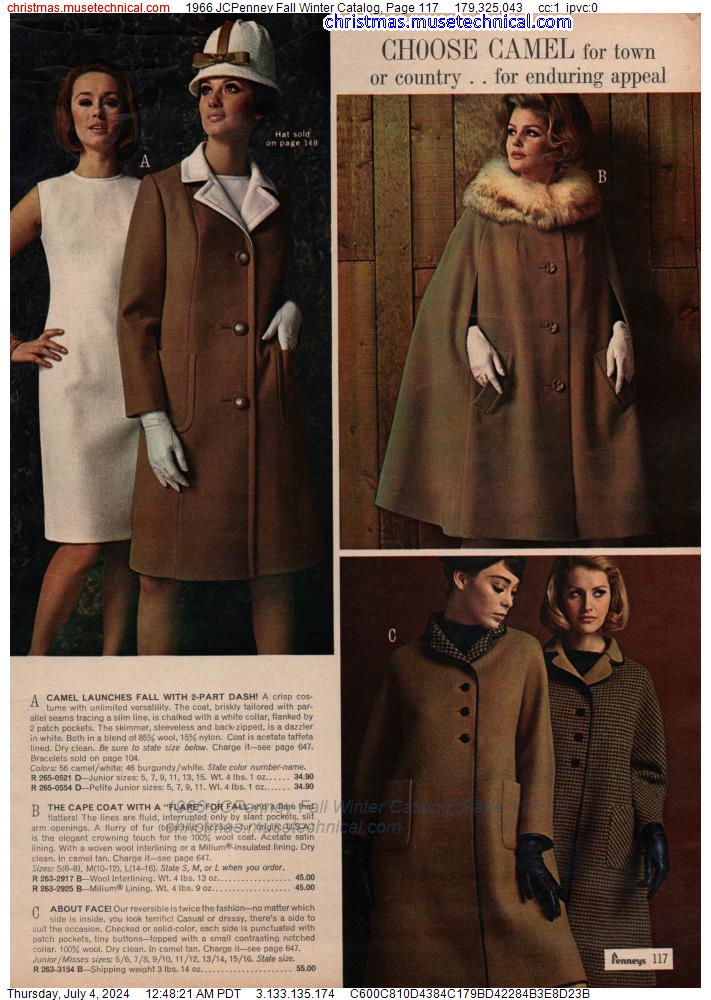 1966 JCPenney Fall Winter Catalog, Page 117