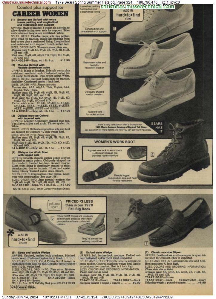 1979 Sears Spring Summer Catalog, Page 324