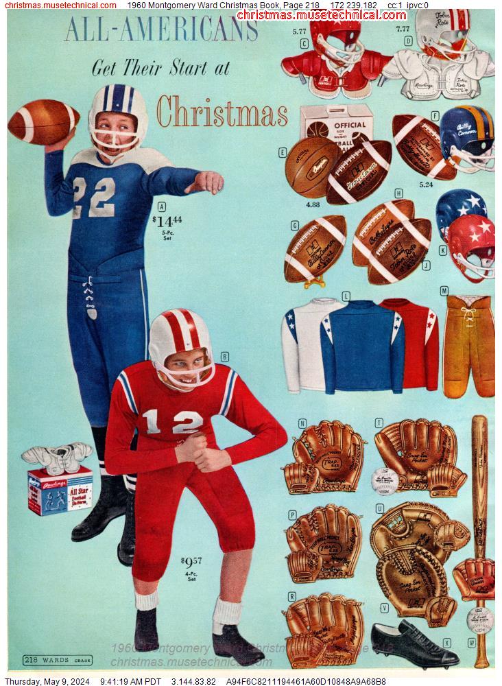 1960 Montgomery Ward Christmas Book, Page 218