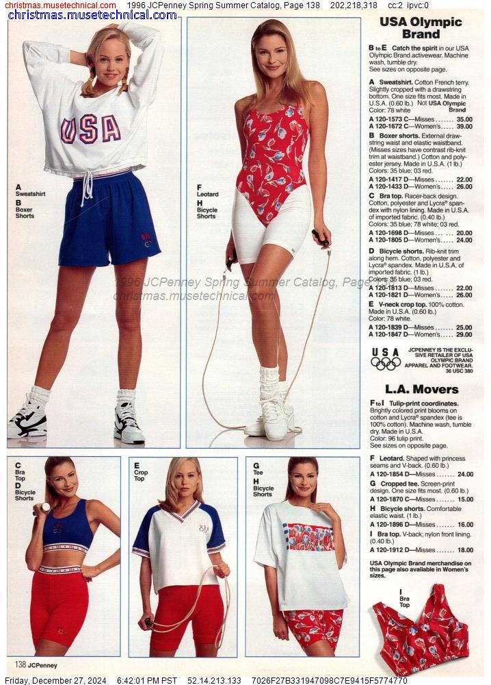 1996 JCPenney Spring Summer Catalog, Page 138