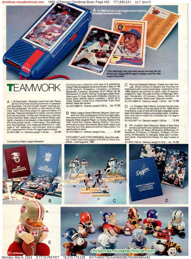 1989 JCPenney Christmas Book, Page 450
