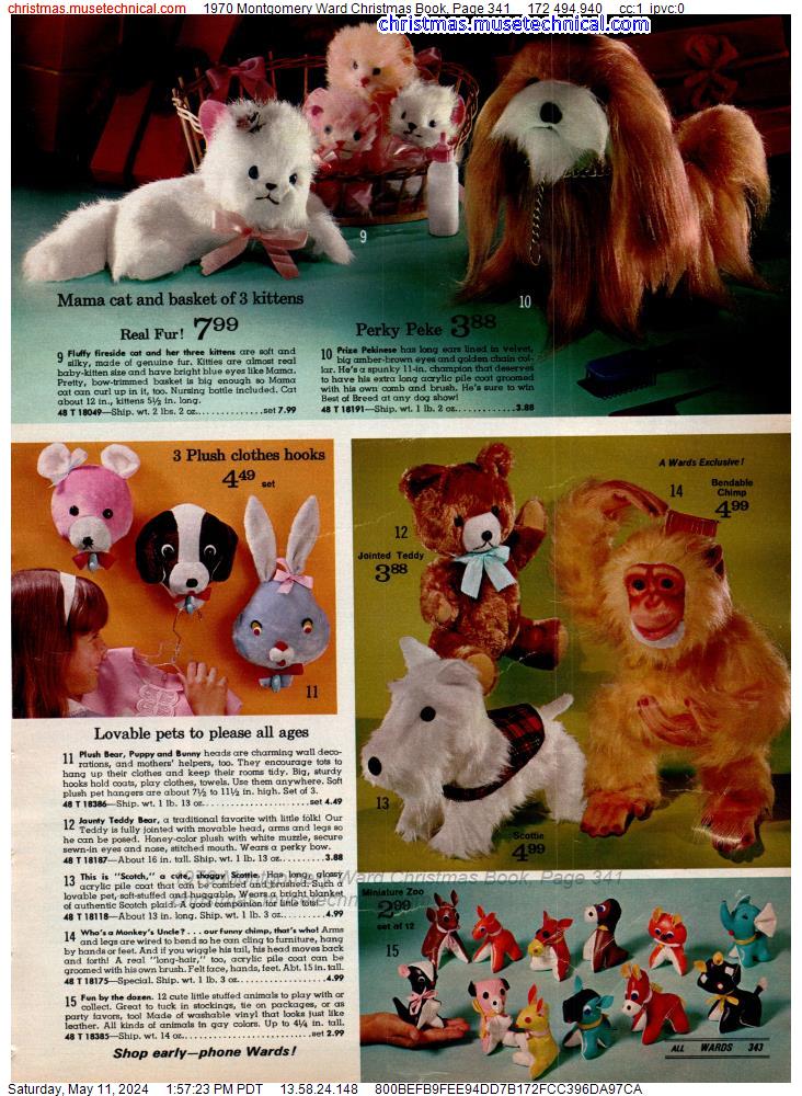 1970 Montgomery Ward Christmas Book, Page 341