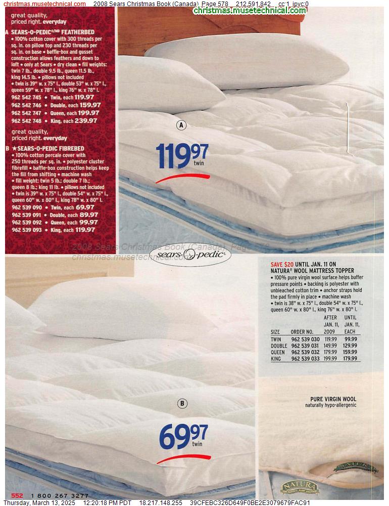 2008 Sears Christmas Book (Canada), Page 578